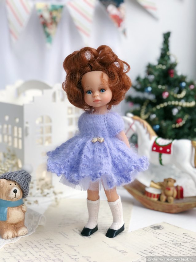 PDF Мастер-Класс по вязанию платья "Неженка" для кукол Xiaomi Monst (фото 6)