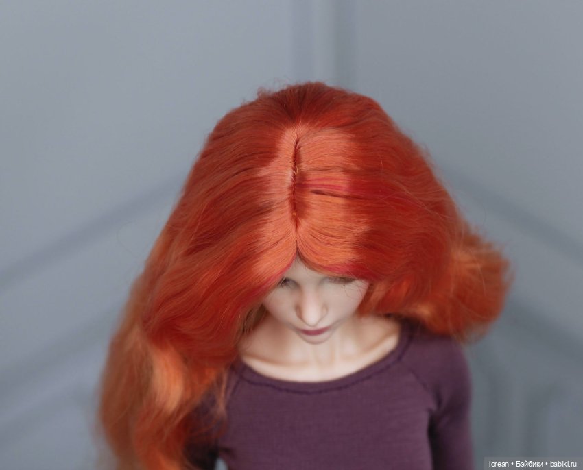 Парик из Ангорской козы для Natalia Loseva Dolls (фото 4)