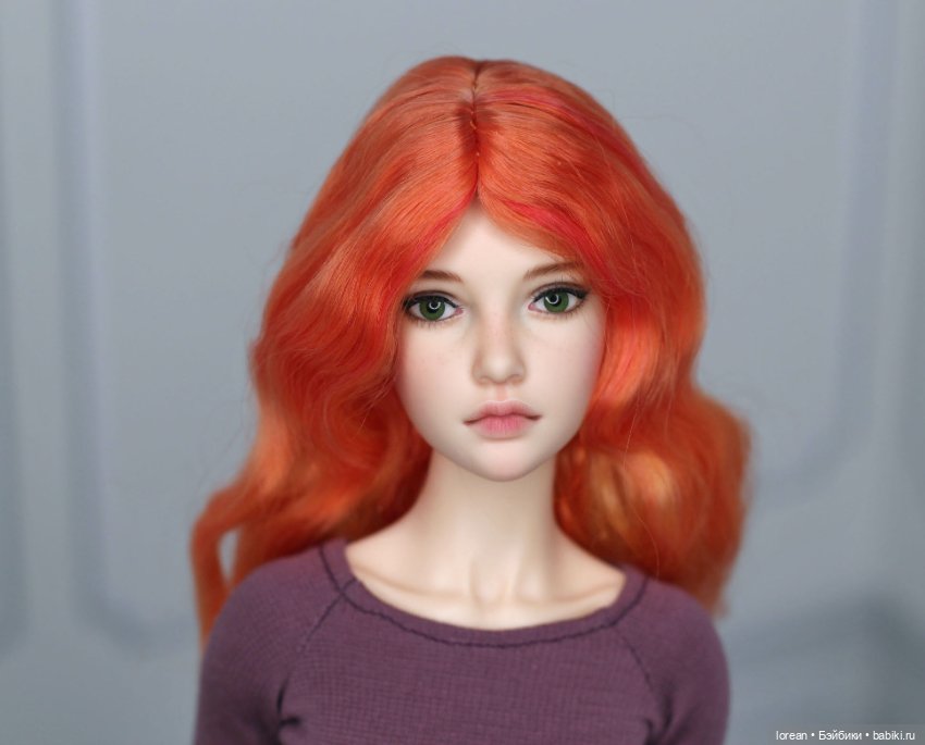 Парик из Ангорской козы для Natalia Loseva Dolls (фото 2)