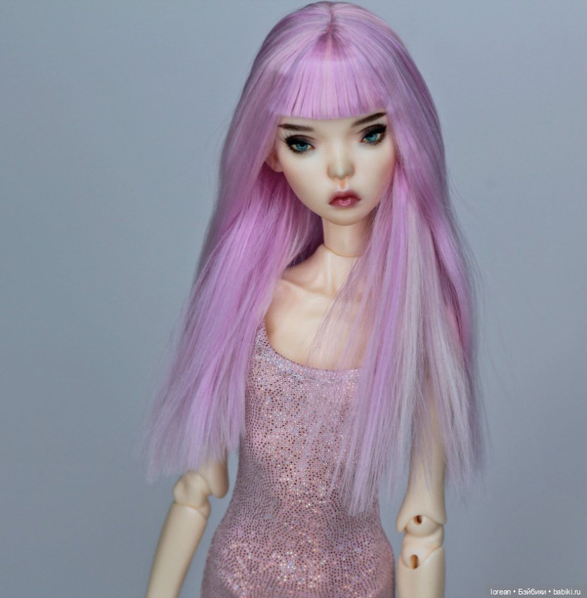 Парик из Альпари сури для Popovy Sisters doll