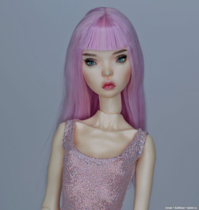 Парик из Альпари сури для Popovy Sisters doll (фото 5)