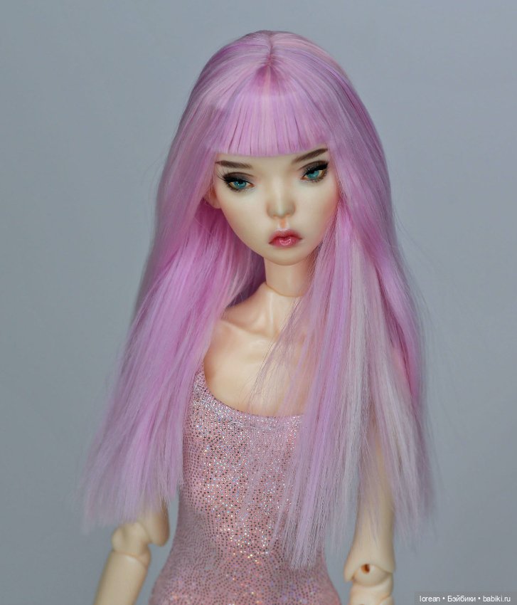 Парик из Альпари сури для Popovy Sisters doll (фото 3)