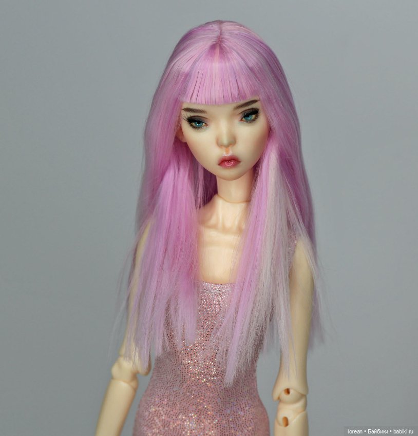 Парик из Альпари сури для Popovy Sisters doll (фото 2)