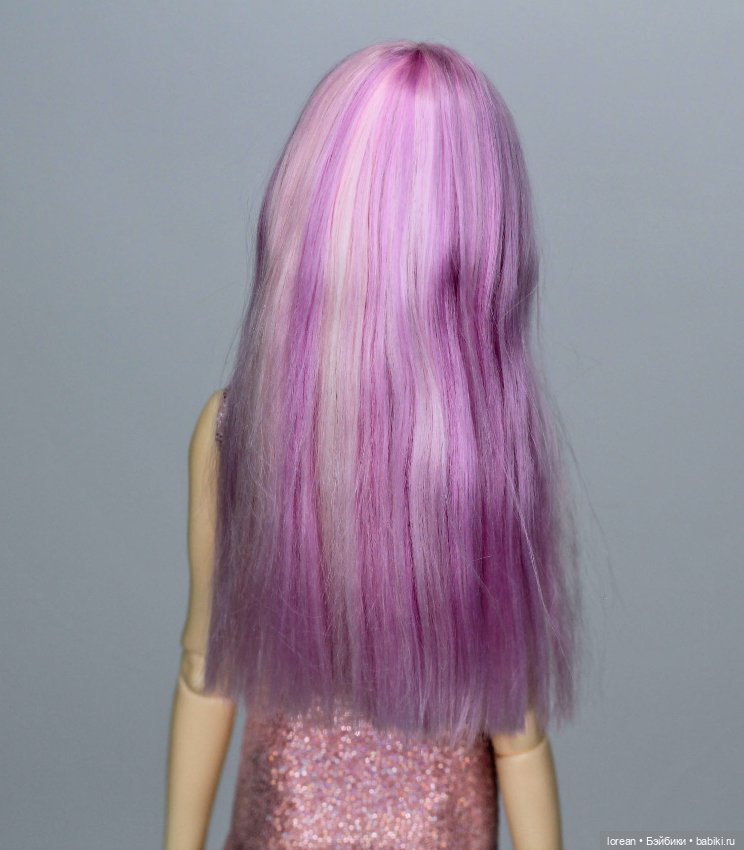 Парик из Альпари сури для Popovy Sisters doll (фото 8)