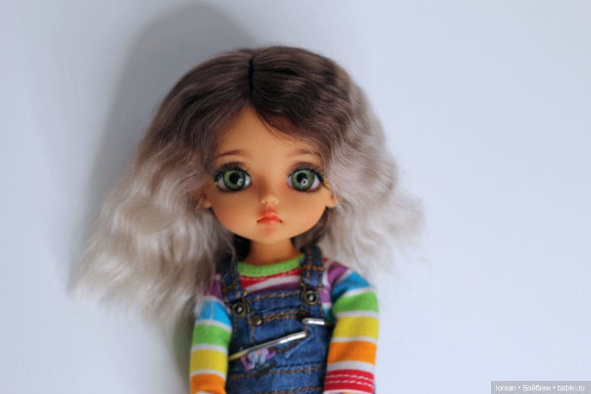 Парик из Ангорской козы для lati yellow (фото 2)