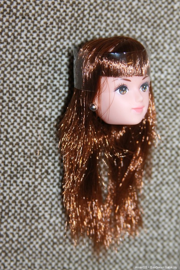 Голова винтажной портретки Puffy Yumi (Takara Puffy AmiYumi) (фото 2)