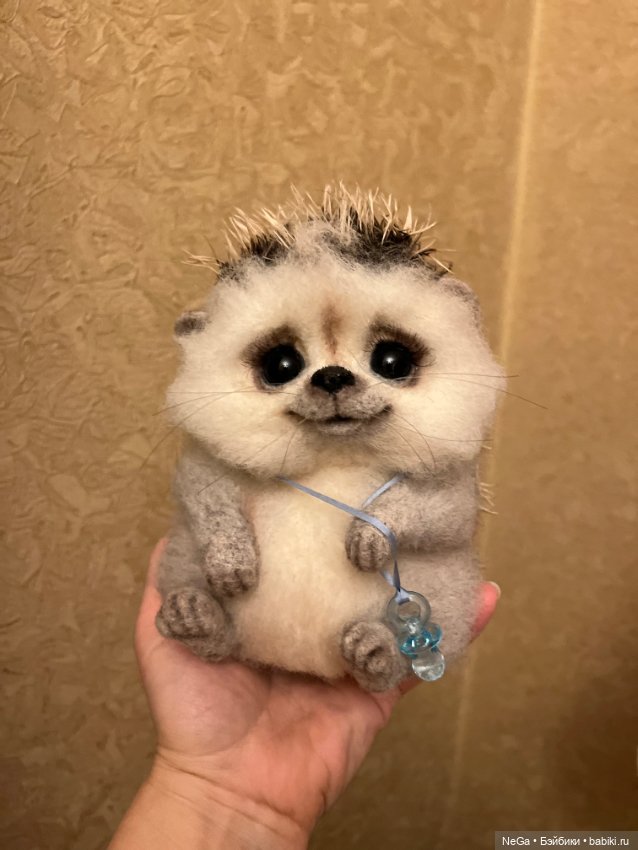 Милейший Ежонок в корзиночке от Татьяны Бараковой (фото 5)