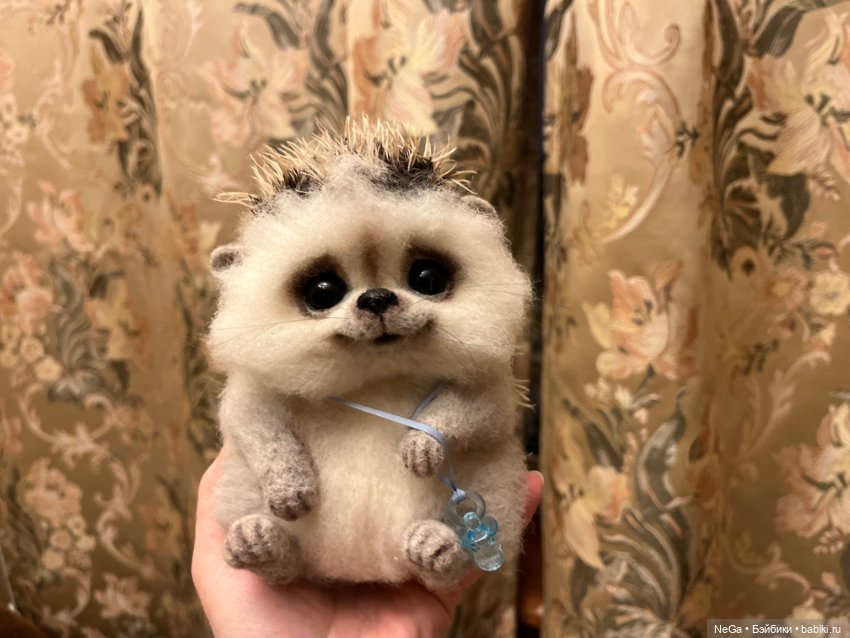 Милейший Ежонок в корзиночке от Татьяны Бараковой (фото 7)