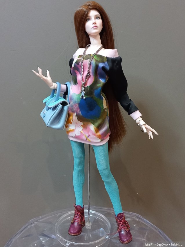 Платье из шелка для девочек МСД