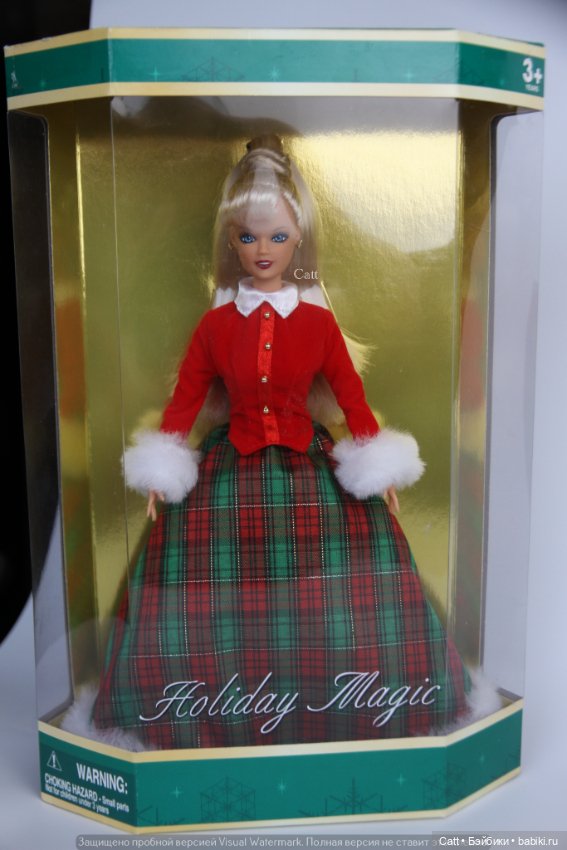 Holiday magic barbie clearance