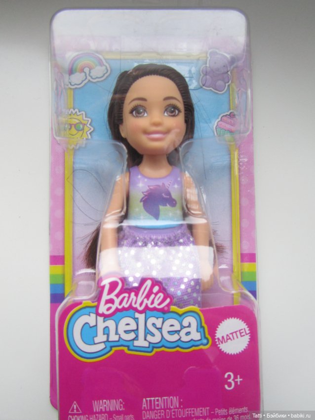 Кукла Barbie Клуб Челси шатенка , 14 см