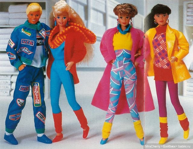 Частичные наборы одежды для Барби из серии United Colors of Benetton (фото 5)