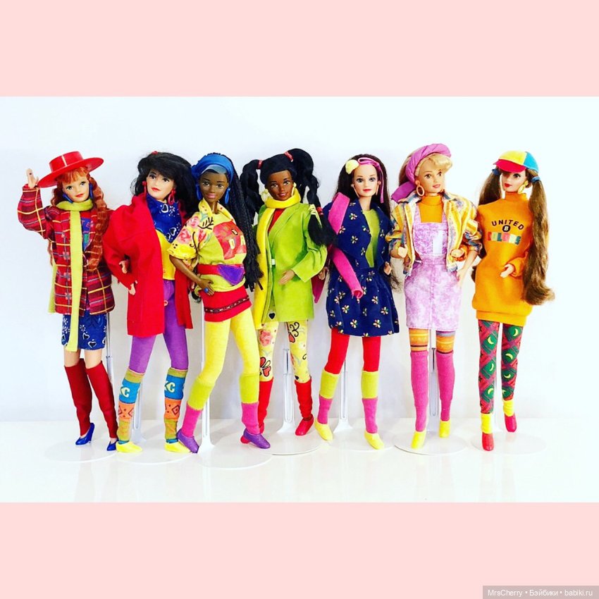 Частичные наборы одежды для Барби из серии United Colors of Benetton (фото 8)