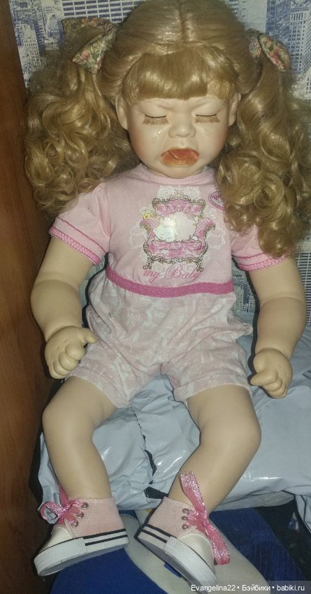 Характерная кукла 50 см — Фарфоровые куклы (фото 2)