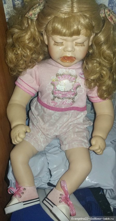 Характерная кукла 50 см — Фарфоровые куклы (фото 3)