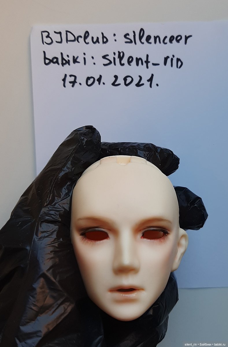 Голова Unoa Zest — Части кукол BJD (фото 4)