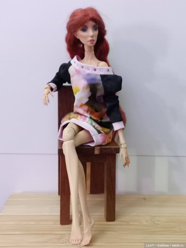 Платье из шелка для девочек МСД