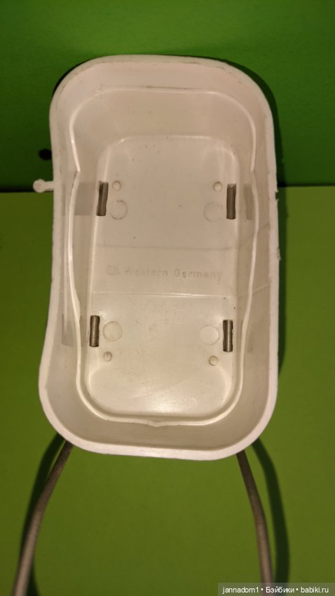 Коляска пластмассовая для пупсика, ГДР (фото 7)