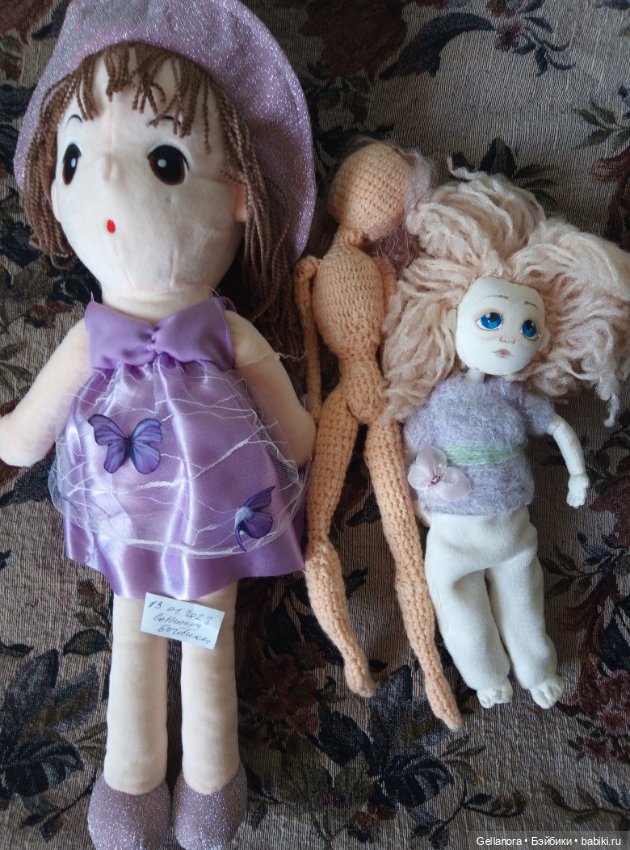 Лот мягких кукол — Игрушки для детей