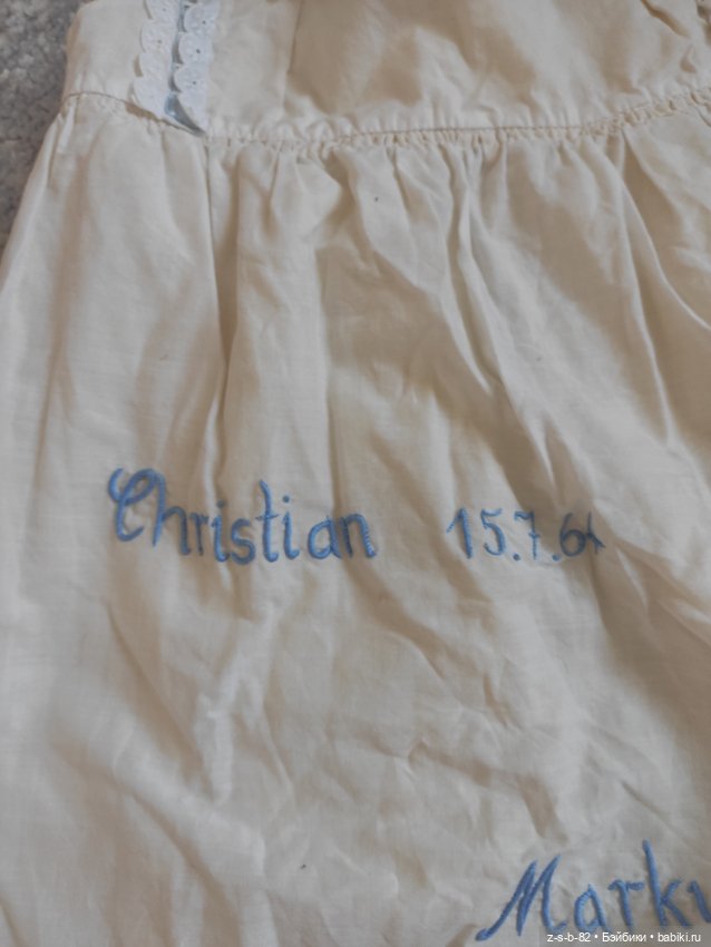 Крестильное платье батист (фото 6)