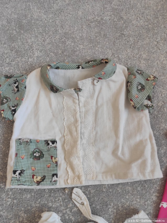 Винтажная одежда для большой куклы лотом (фото 4)