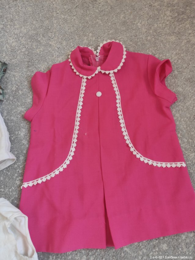 Винтажная одежда для большой куклы лотом (фото 2)