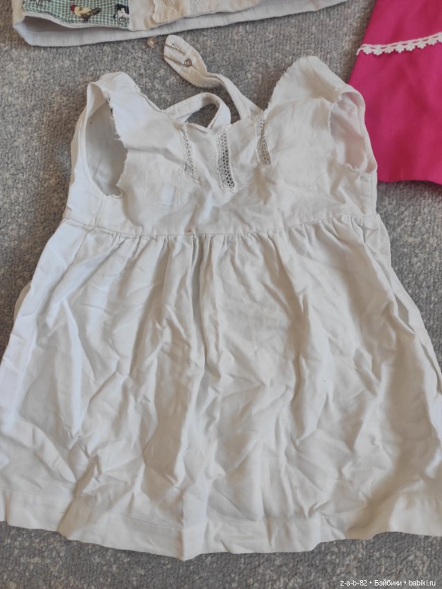 Винтажная одежда для большой куклы лотом (фото 3)