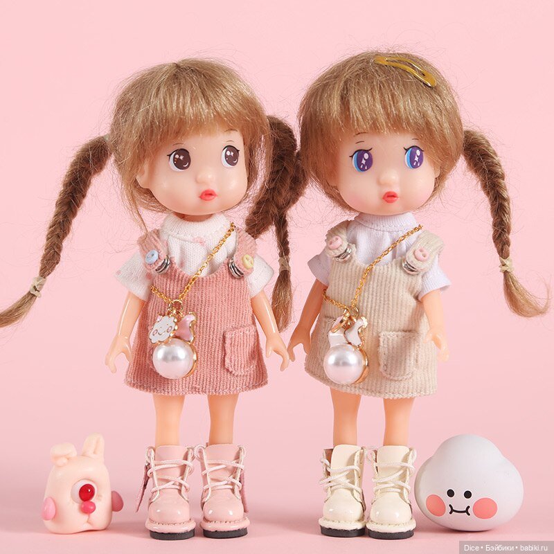 Платье, комплект для обитсу, нендройд и схожих куколок (фото 8)