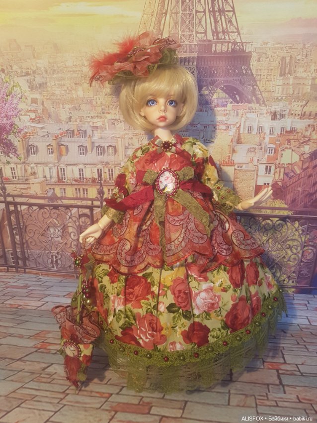 Наряд "Дама с собачкой" — Одежда для кукол (фото 6)