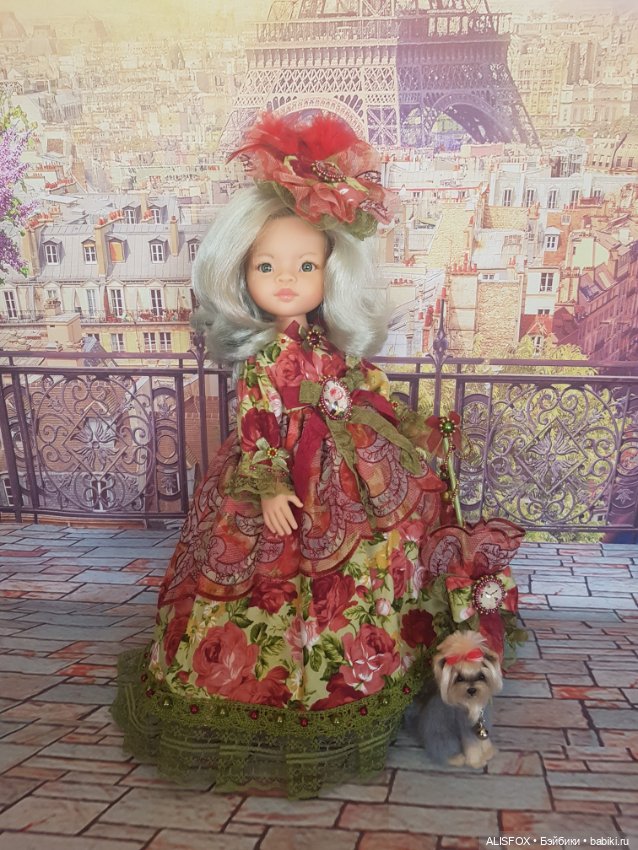 Наряд "Дама с собачкой" — Одежда для кукол