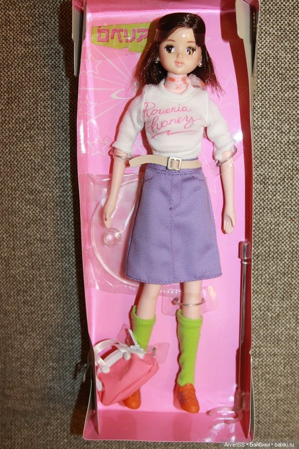 Винтажная подружка Дженни Лобелия компании Такара (фото 3)