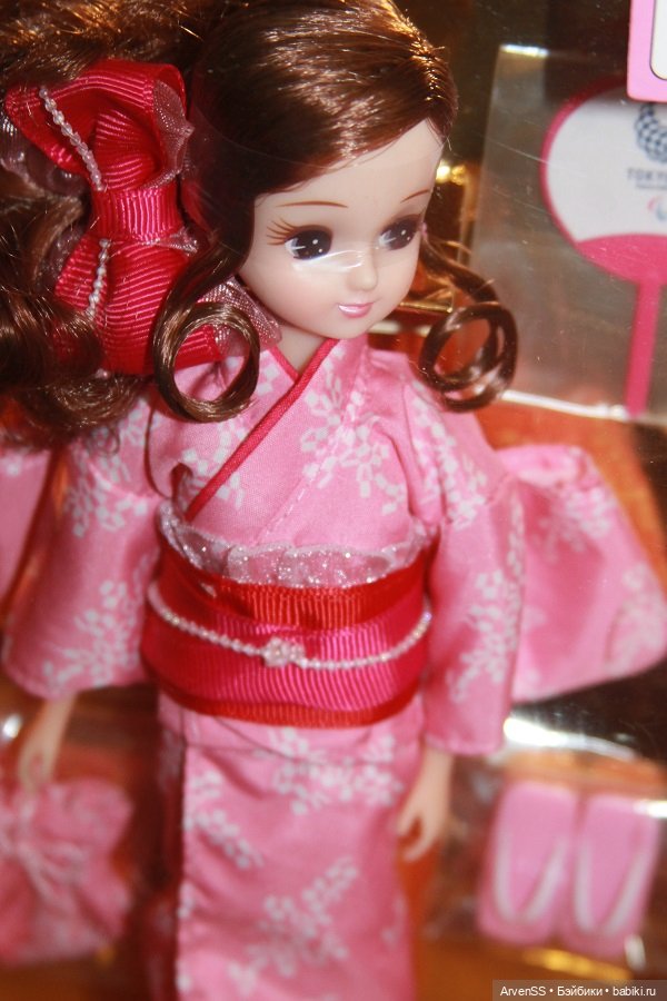 Takara Tomy Licca Yukata Doll Tokyo 2020 Paralympics Emblem (фото 2)