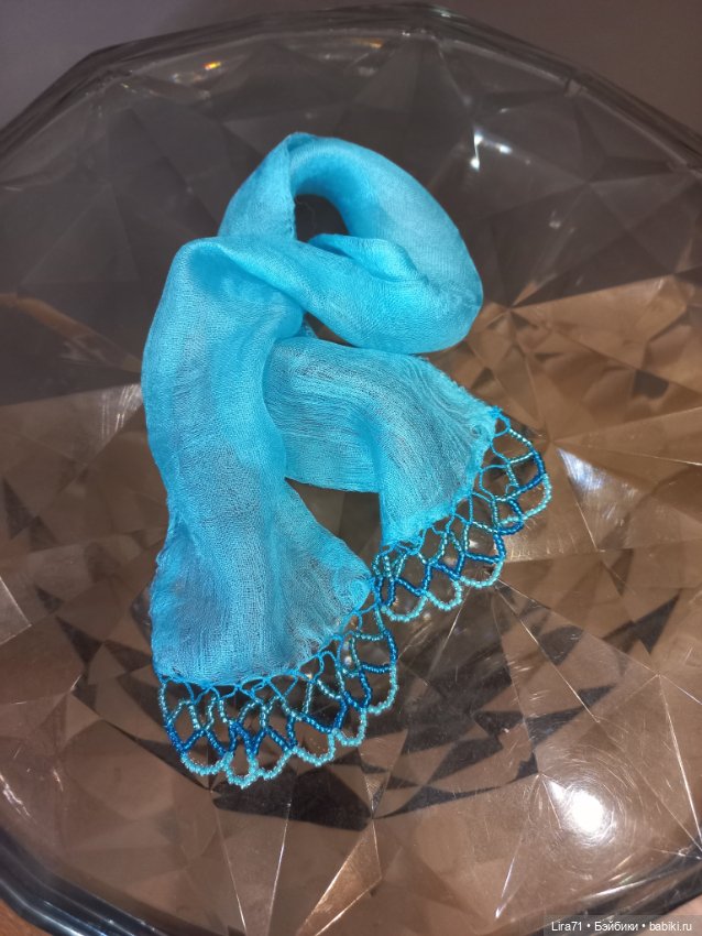Шарф из маргеланского шелка (фото 2)