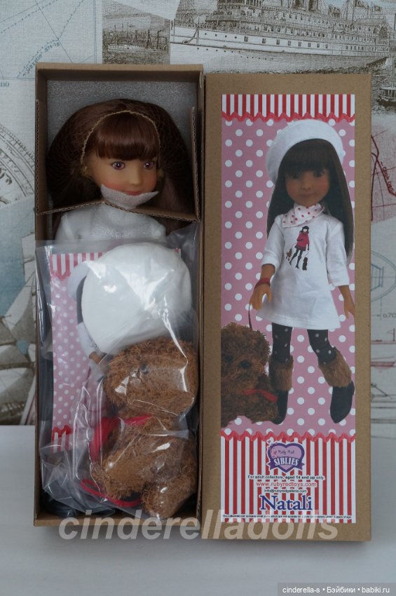 Лимитная Натали#3, кукла шарнирная, 31 см, Ruby Red