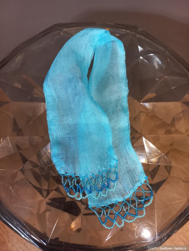 Шарф из маргеланского шелка (фото 3)