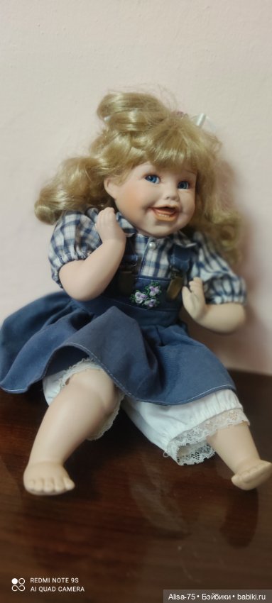 Фарфоровая улыбашка — Фарфоровые куклы (фото 2)