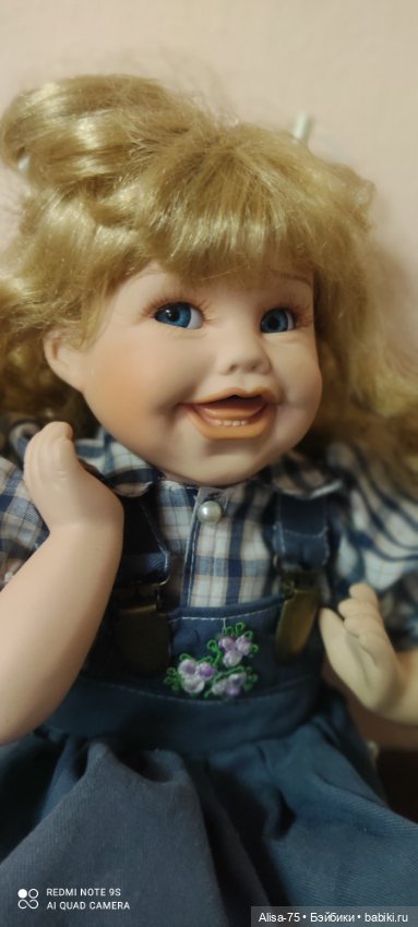 Фарфоровая улыбашка — Фарфоровые куклы