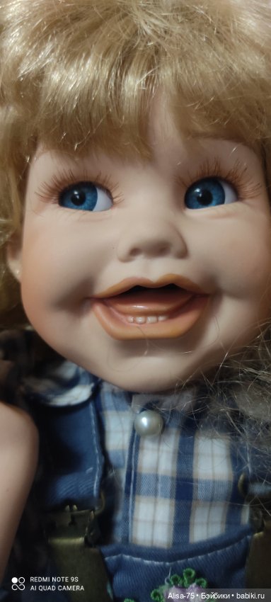 Фарфоровая улыбашка — Фарфоровые куклы (фото 8)