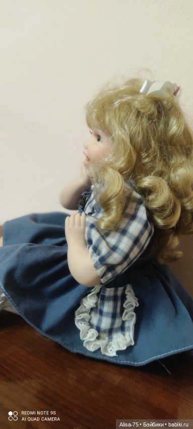 Фарфоровая улыбашка — Фарфоровые куклы (фото 3)
