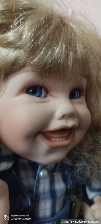 Фарфоровая улыбашка — Фарфоровые куклы (фото 6)