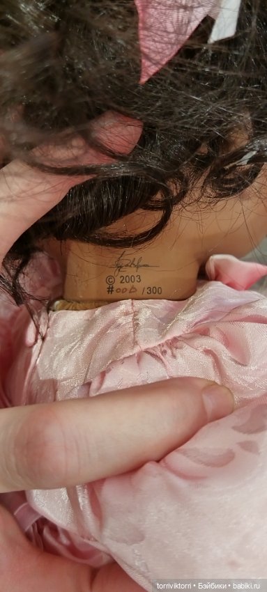 Мулаточка от Spanos — Фарфоровые куклы (фото 6)