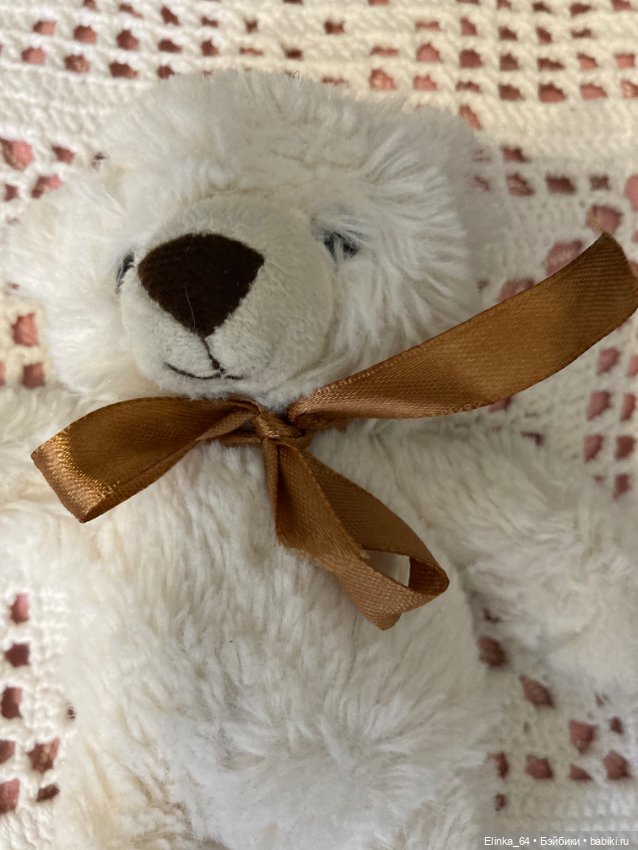 Мишка малышок 16 см — Винтажные куклы и игрушки детства