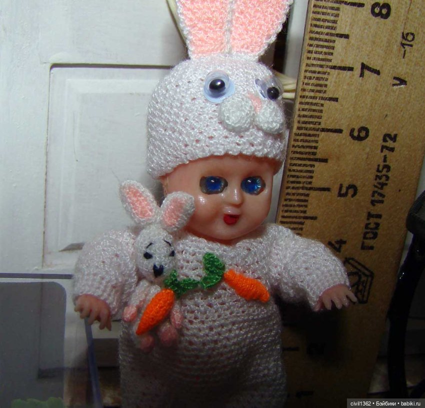 Малюсенькие винтажные кукляшки 7,5 см