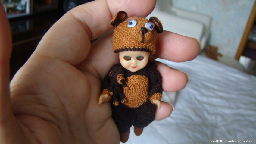 Малюсенькие винтажные кукляшки 7,5 см (фото 9)