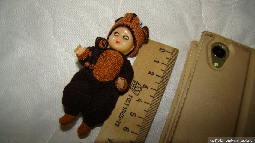 Малюсенькие винтажные кукляшки 7,5 см (фото 10)