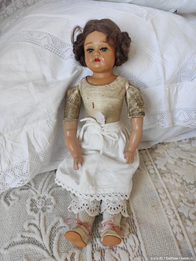 Очень красивая антикварная девочка (фото 5)
