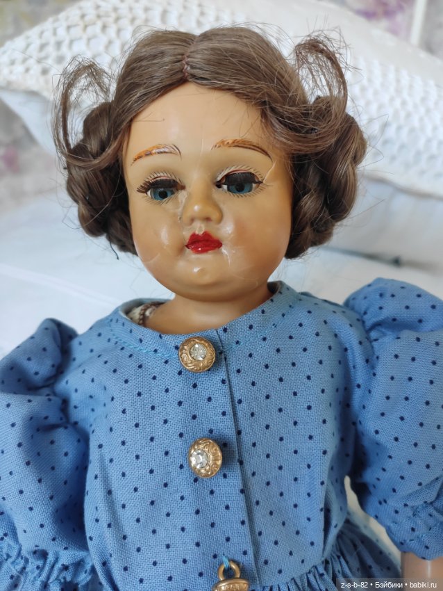 Очень красивая антикварная девочка (фото 2)