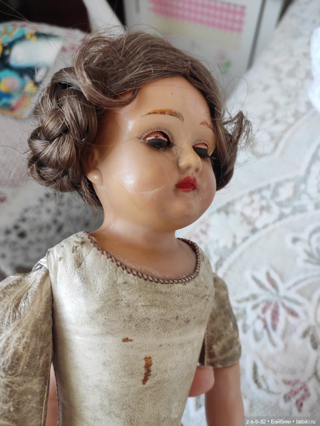 Очень красивая антикварная девочка (фото 10)