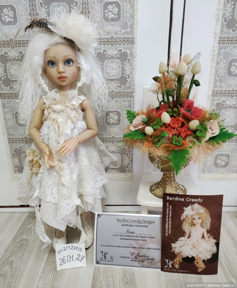 Продам очень редкую куколку «Venus от Berdine Creedy» (фото 2)