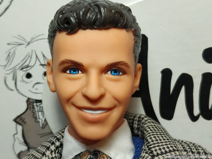 Фрэнк любимый. Кукла Барби Кен в голубом пиджаке. Barbie Doll Loves Frankie Sinatra Giftset. Кен из Луганска.